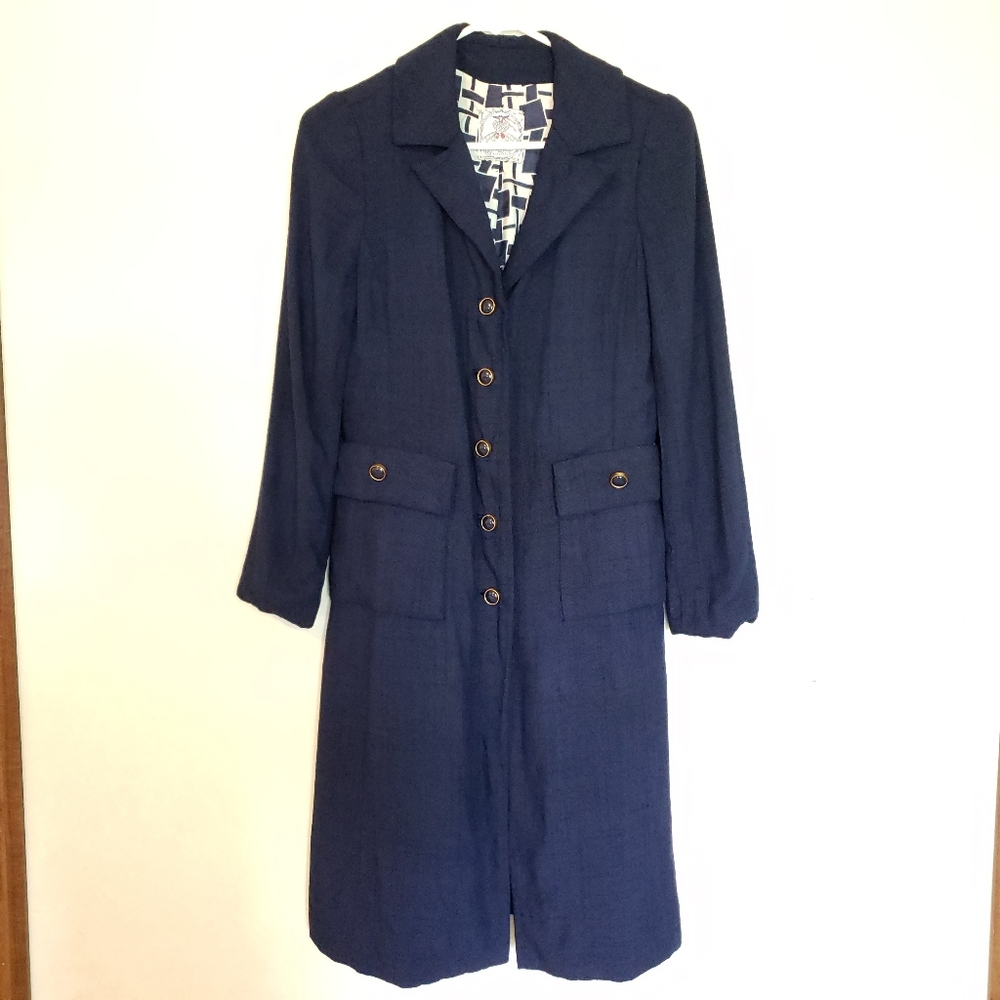 Vintage Ruth Mcculloch Peacoat Jacket